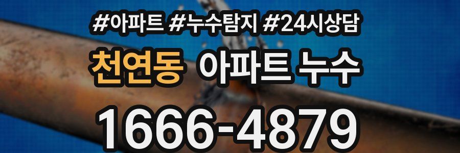 천연동 누수탐지