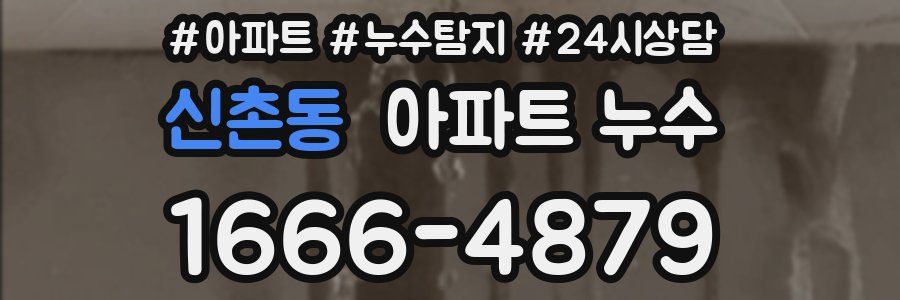 신촌동 누수탐지