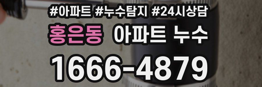 홍은동 누수탐지