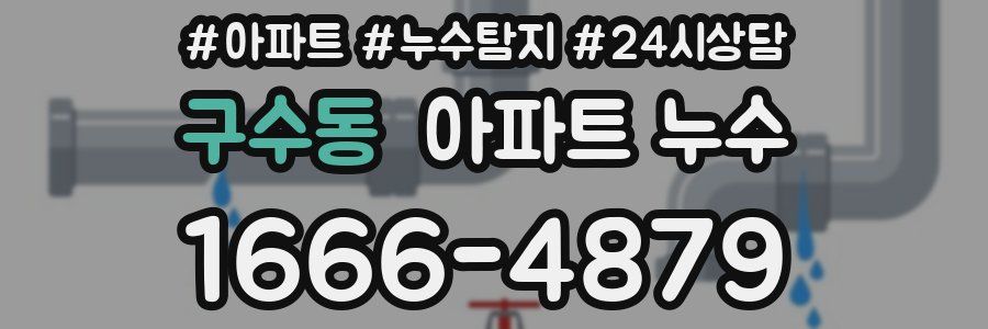 구수동 누수탐지