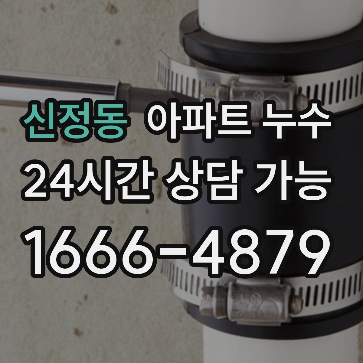 신정동 아파트 누수탐지