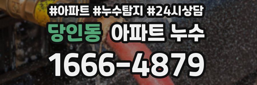 당인동 누수탐지