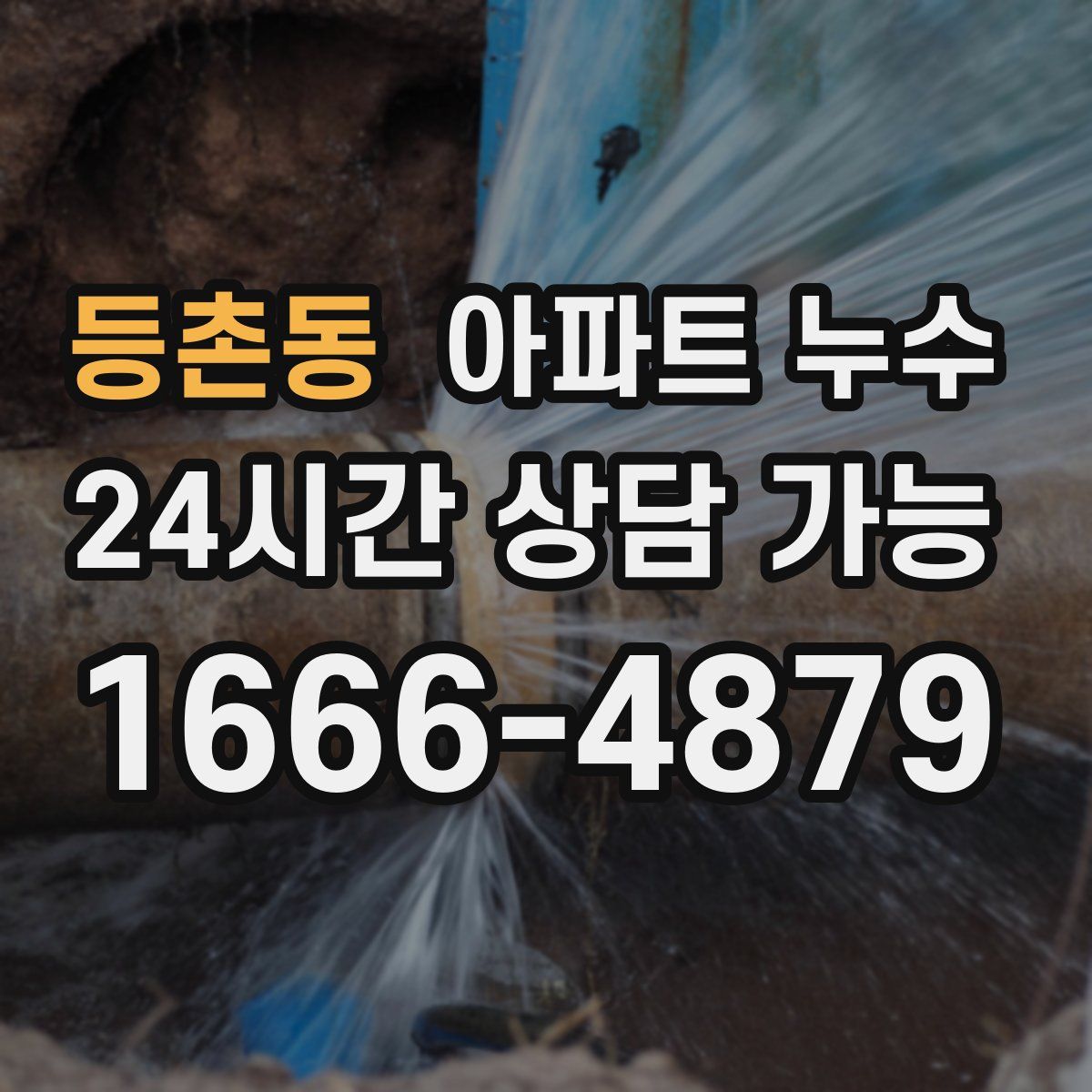 등촌동 아파트 누수탐지