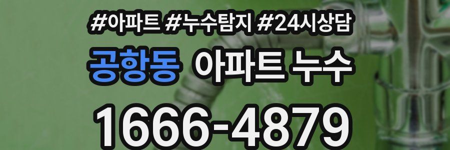 공항동 누수탐지