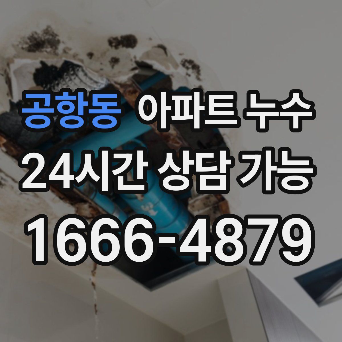 공항동 아파트 누수탐지