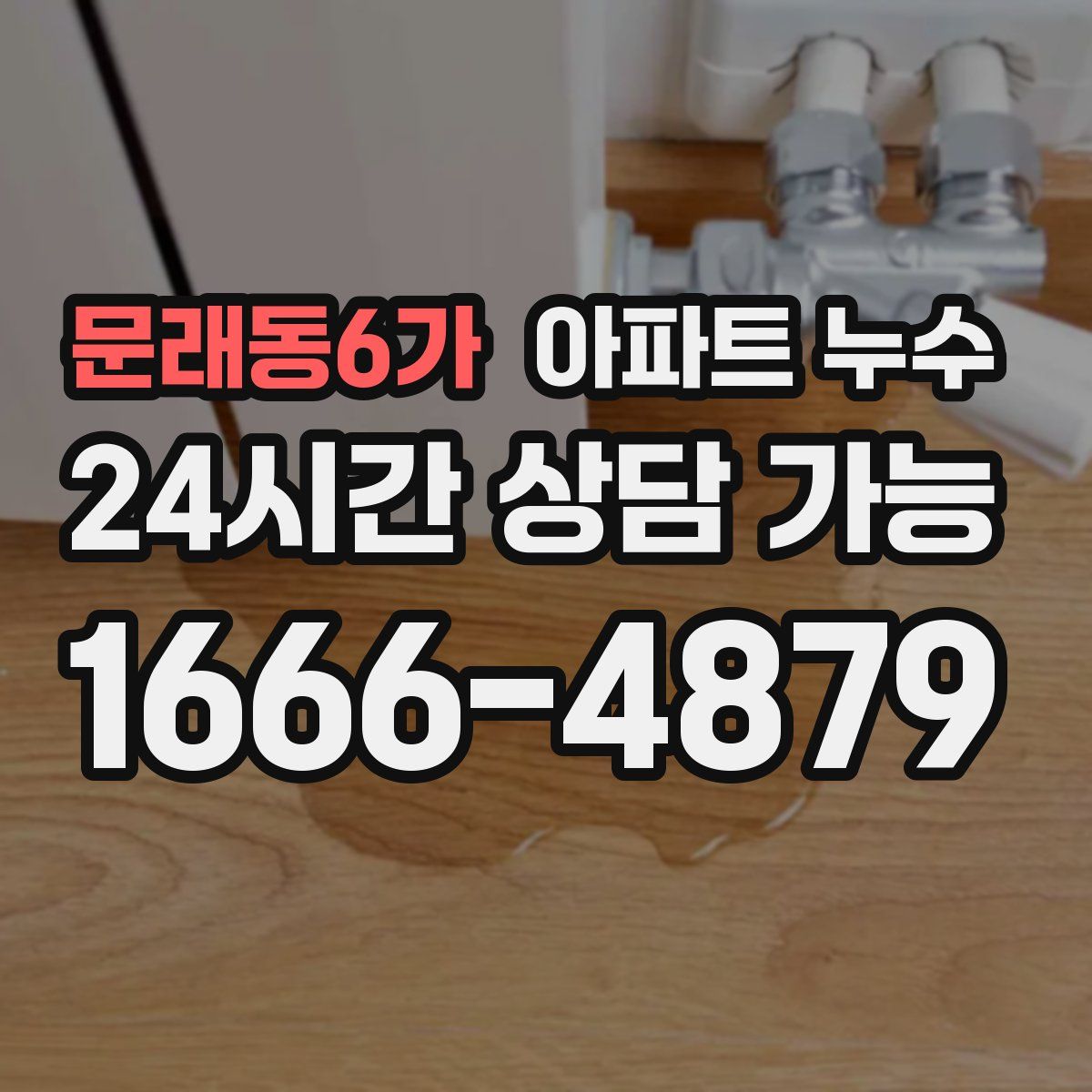 문래동6가 아파트 누수탐지