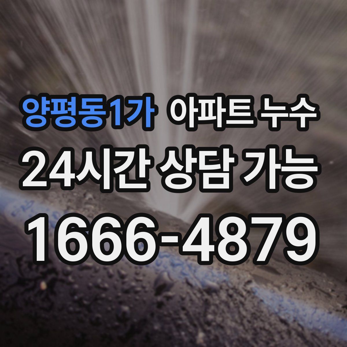 양평동1가 아파트 누수탐지