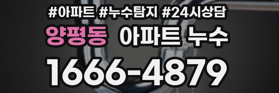 양평동 누수탐지