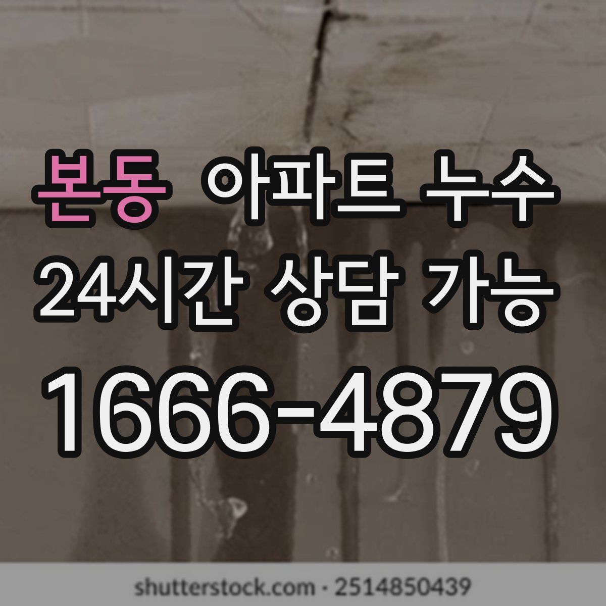 본동 아파트 누수탐지