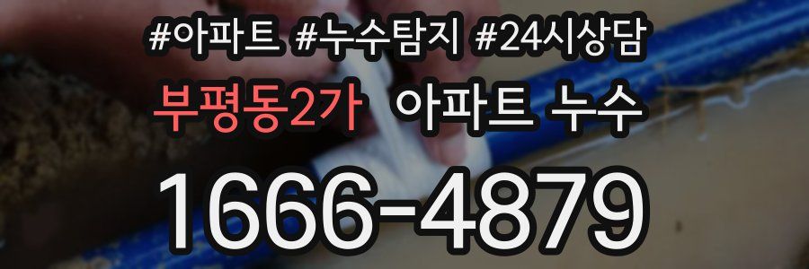 부평동2가 누수탐지