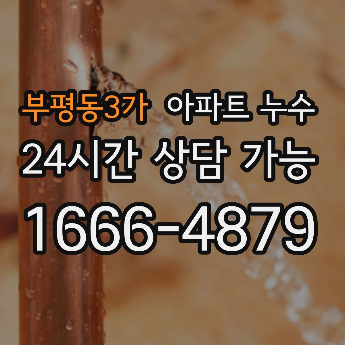 부평동3가 아파트 누수탐지