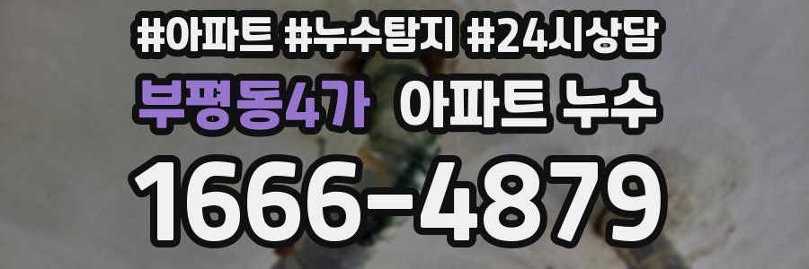 부평동4가 누수탐지