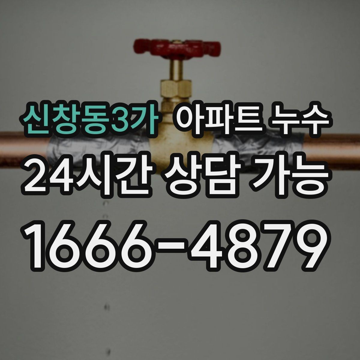 신창동3가 아파트 누수 하부장 안쪽 벽이 젖을 때 대처