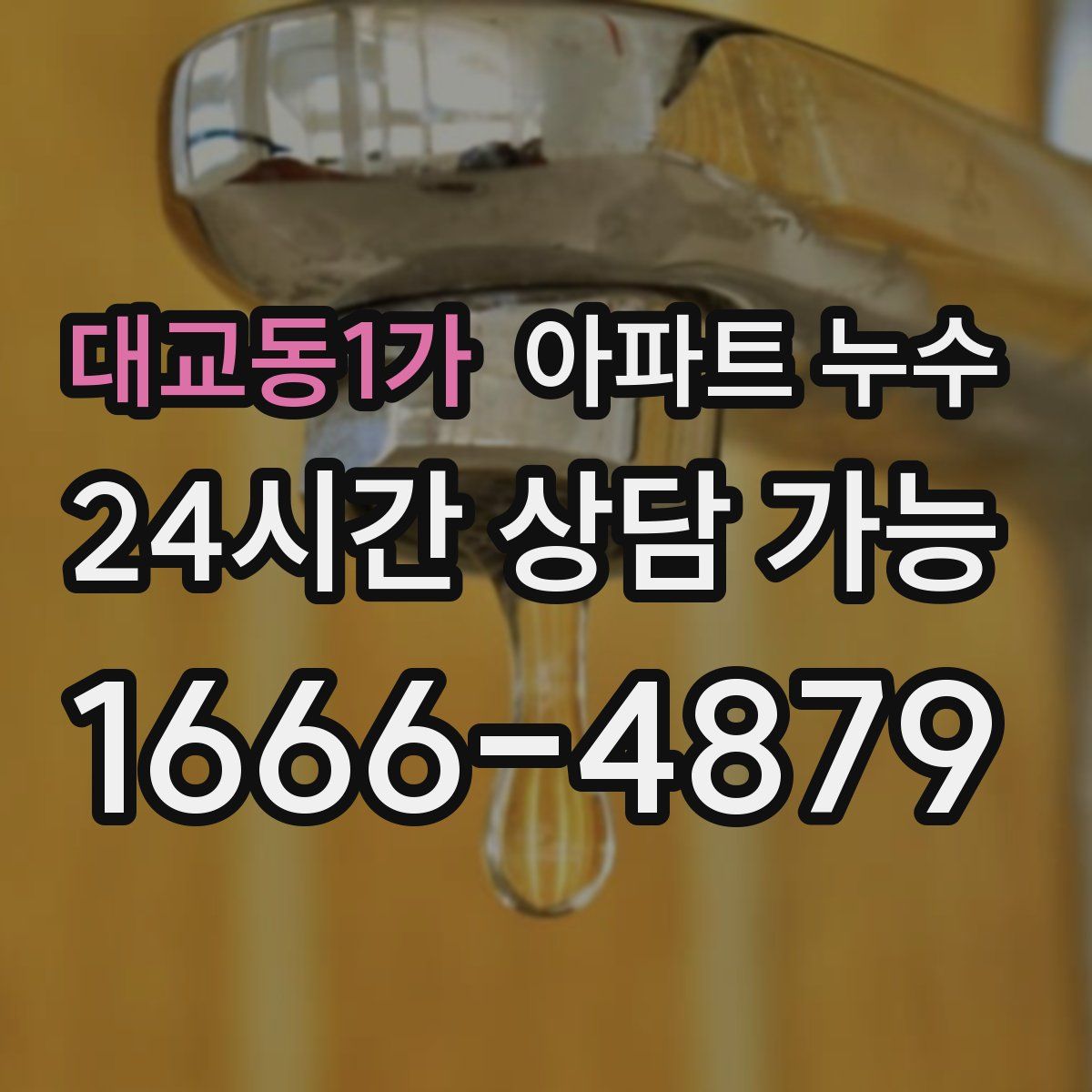 대교동1가 아파트 누수탐지