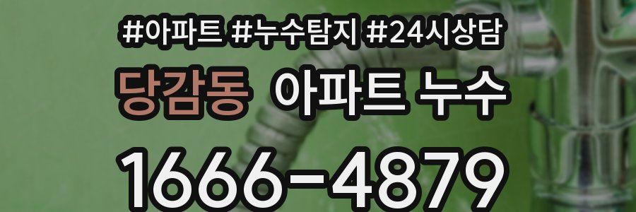 당감동 누수탐지