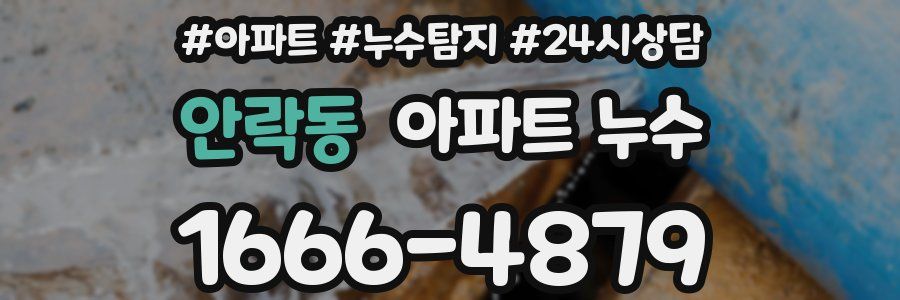 안락동 누수탐지