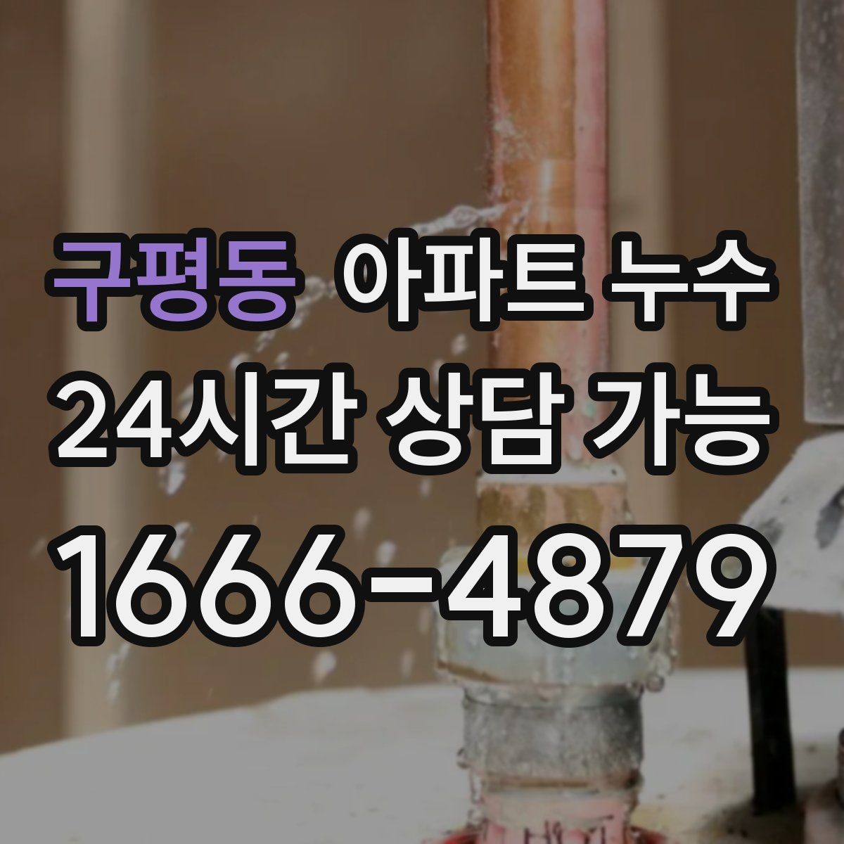 구평동 아파트 누수 증상만으로도 점검 방향이 달라집니다