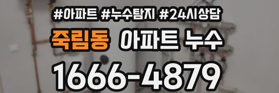 죽림동 누수탐지