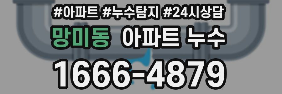 망미동 누수탐지