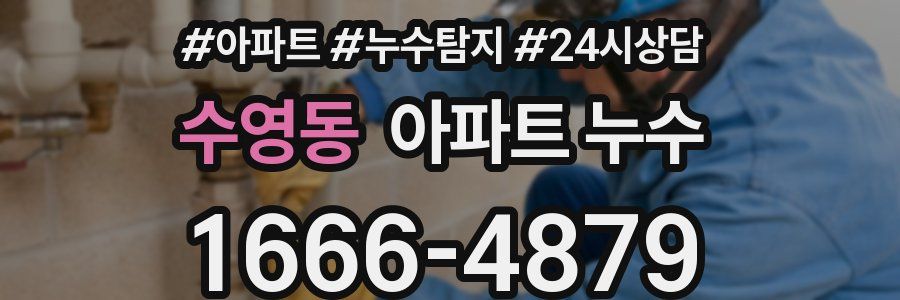 수영동 누수탐지