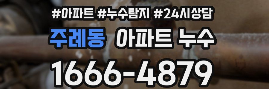 주례동 누수탐지