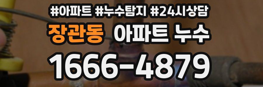 장관동 누수탐지