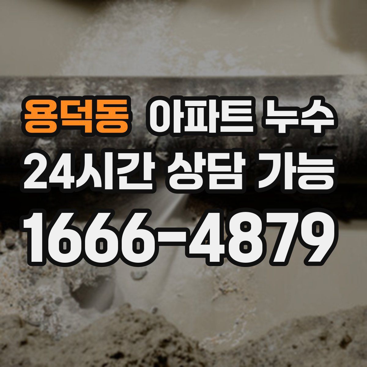 용덕동 아파트 누수탐지