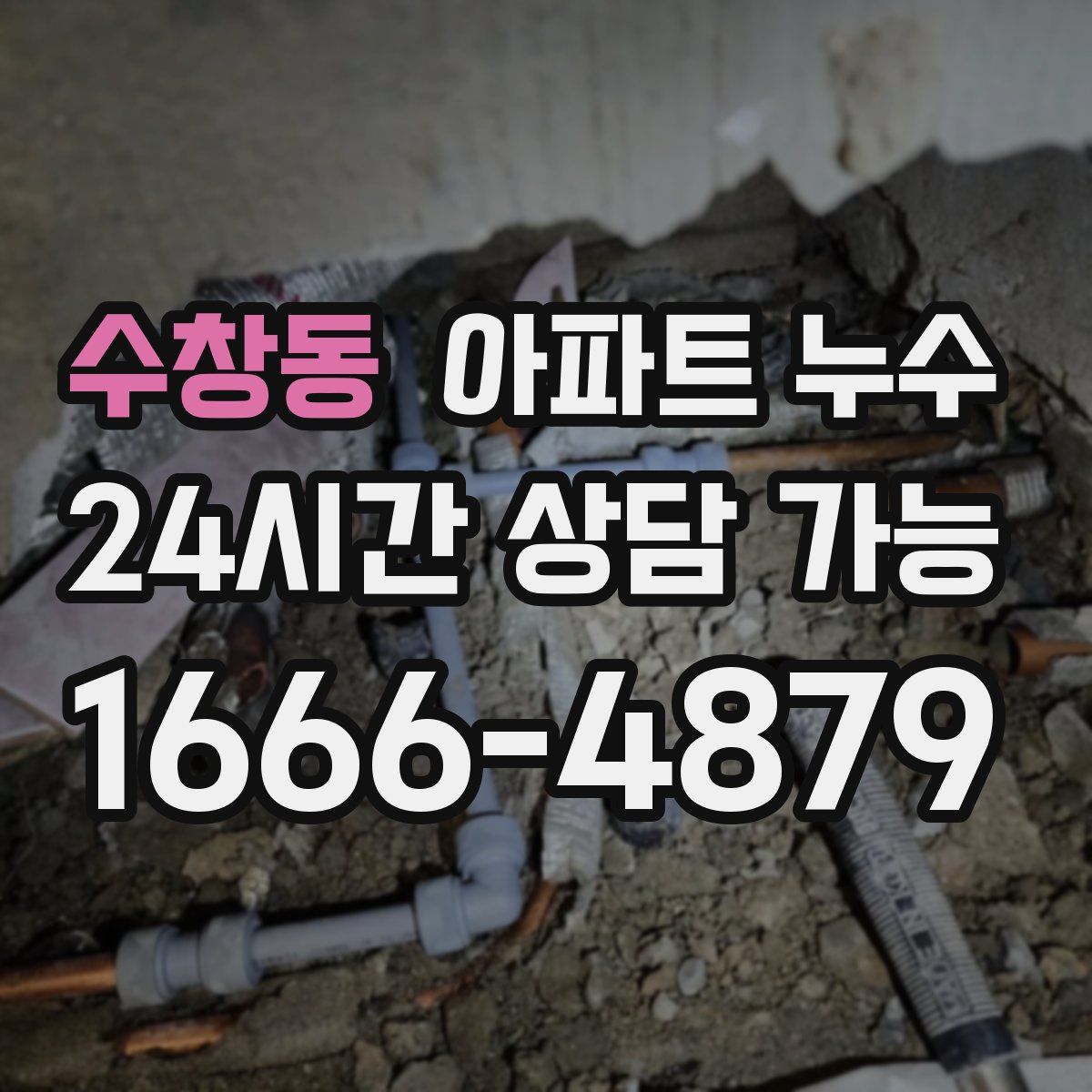 수창동 아파트 누수탐지