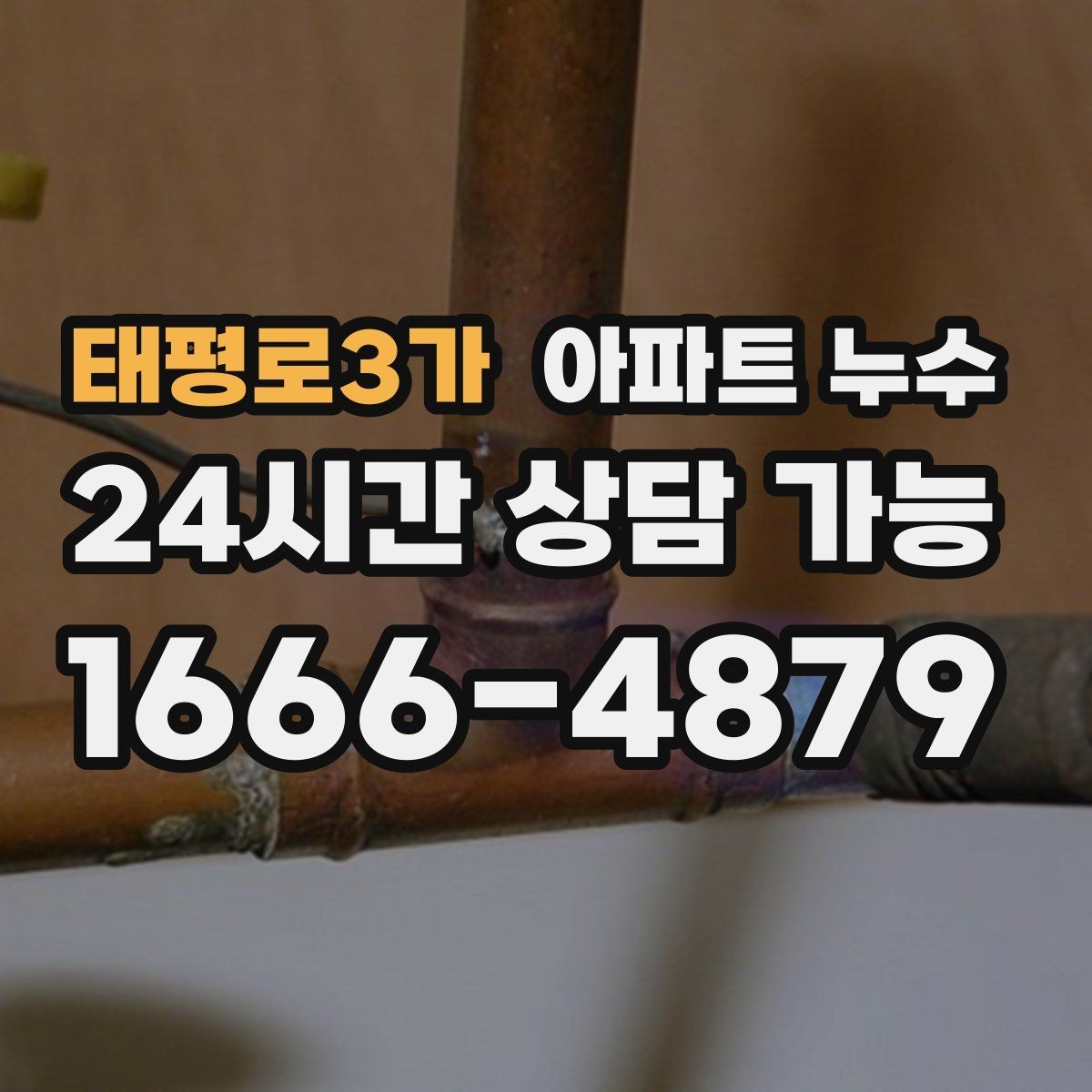 태평로3가 아파트 누수 봄철 아래층 피해로 번지기 전 재발 방지