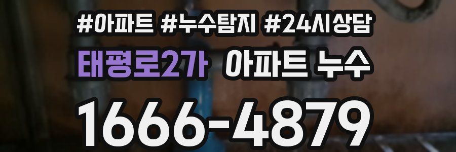 태평로2가 누수탐지