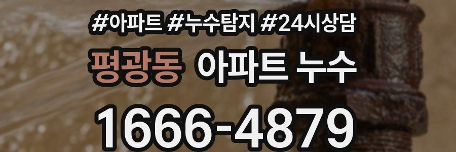 평광동 누수탐지