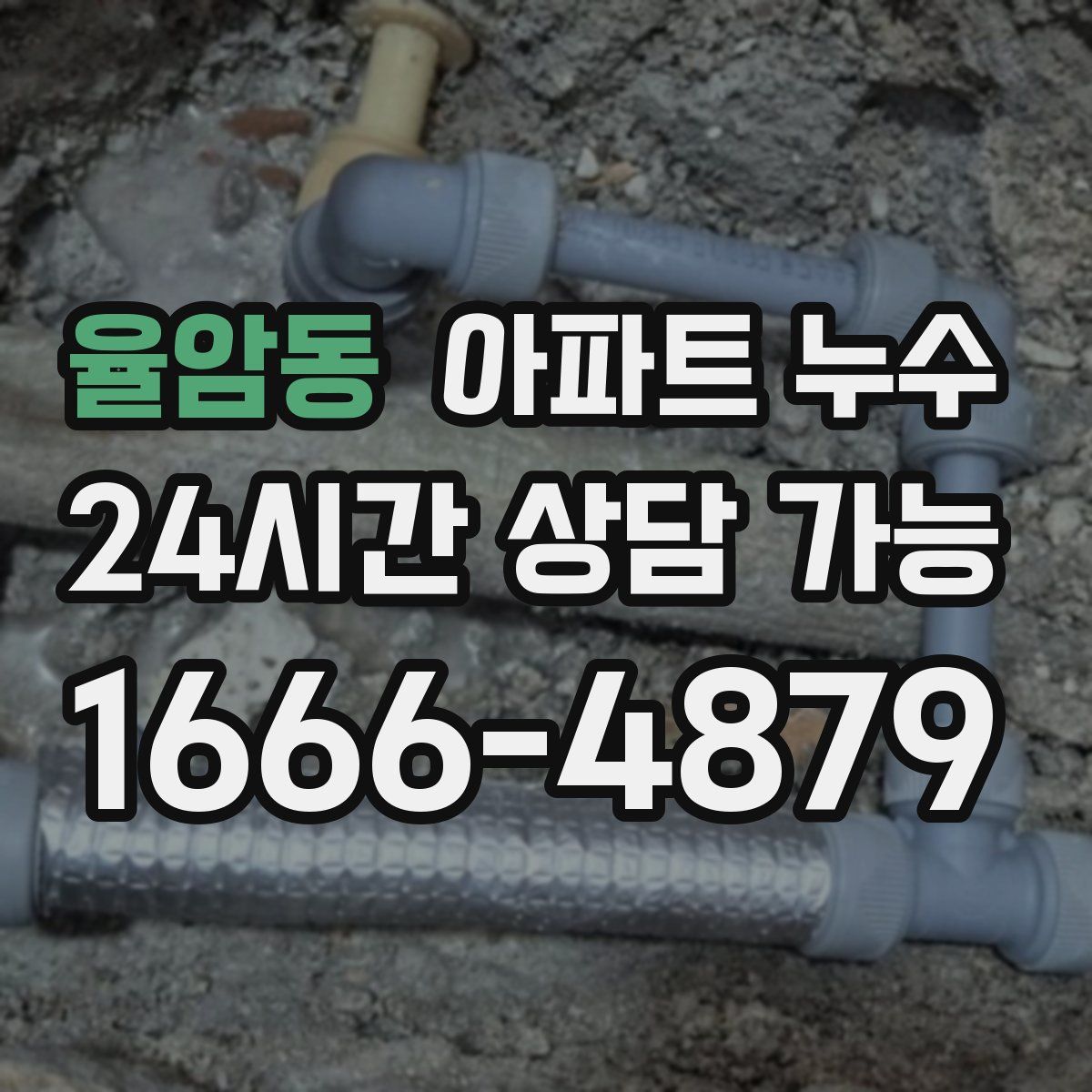 율암동 아파트 누수탐지