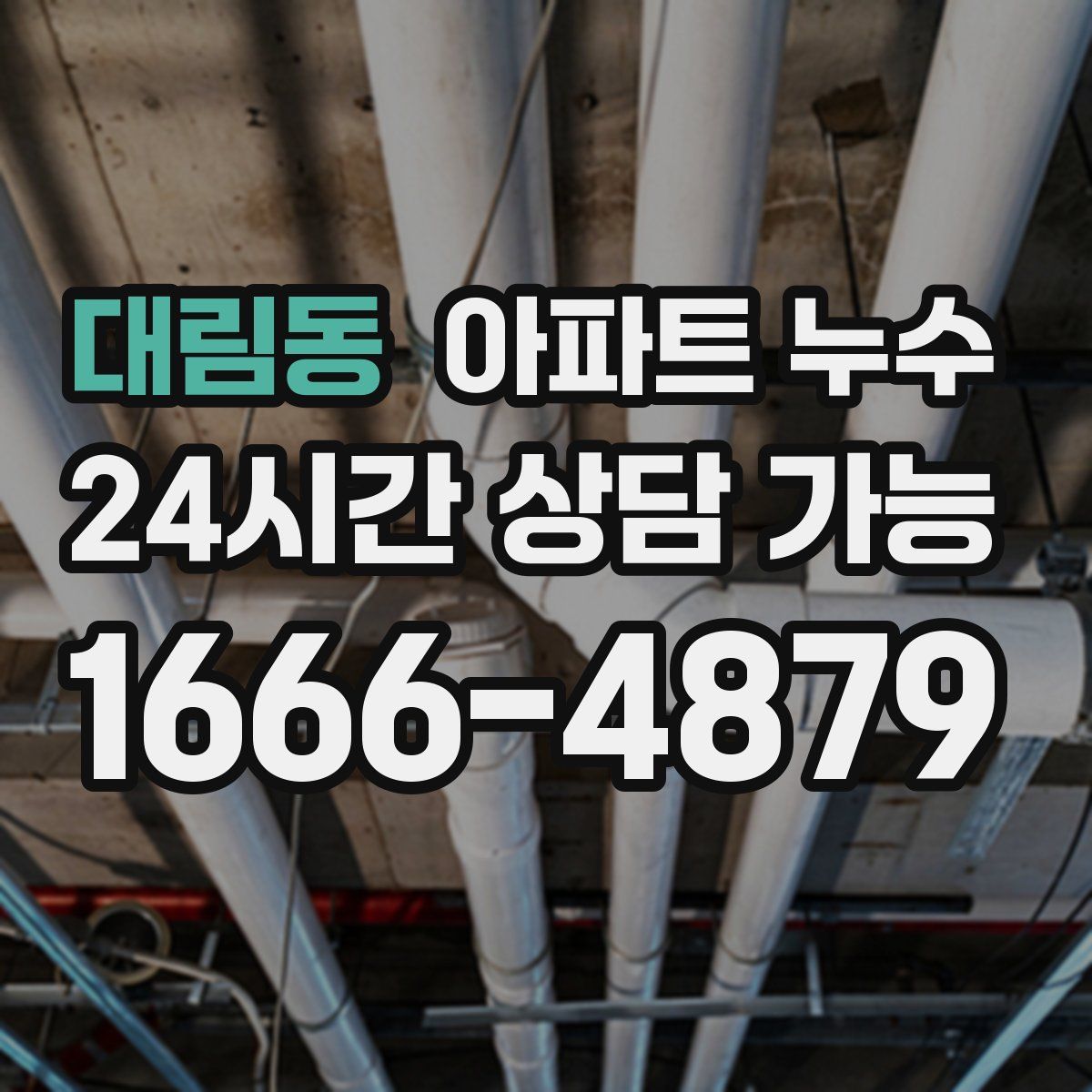 대림동 아파트 누수탐지