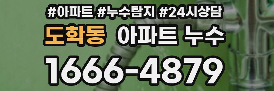 도학동 누수탐지