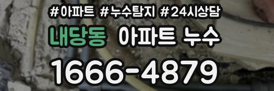 내당동 누수탐지