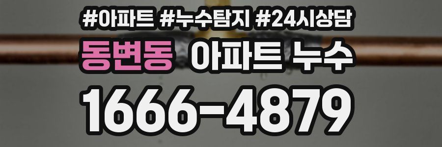 동변동 누수탐지