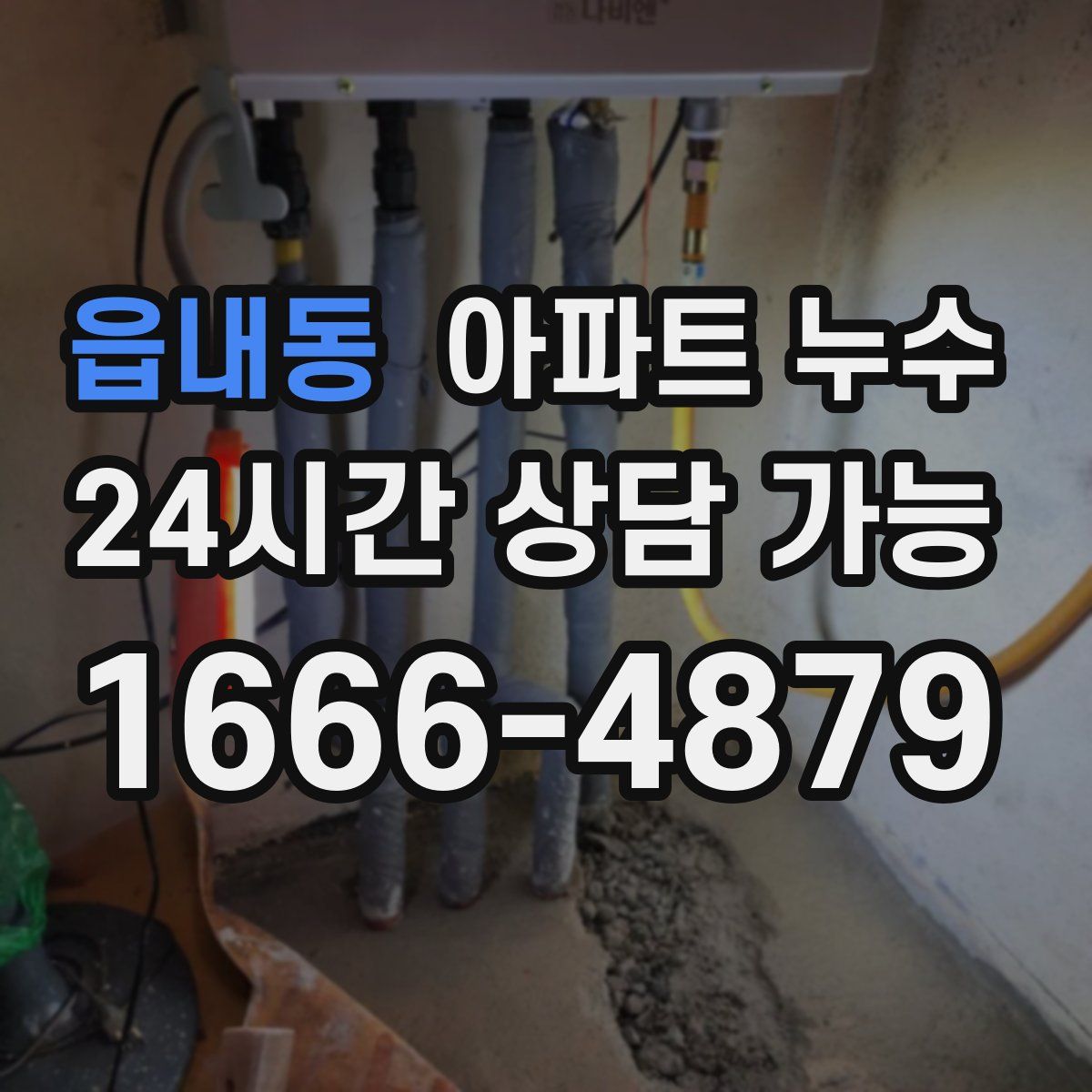 읍내동 아파트 누수탐지