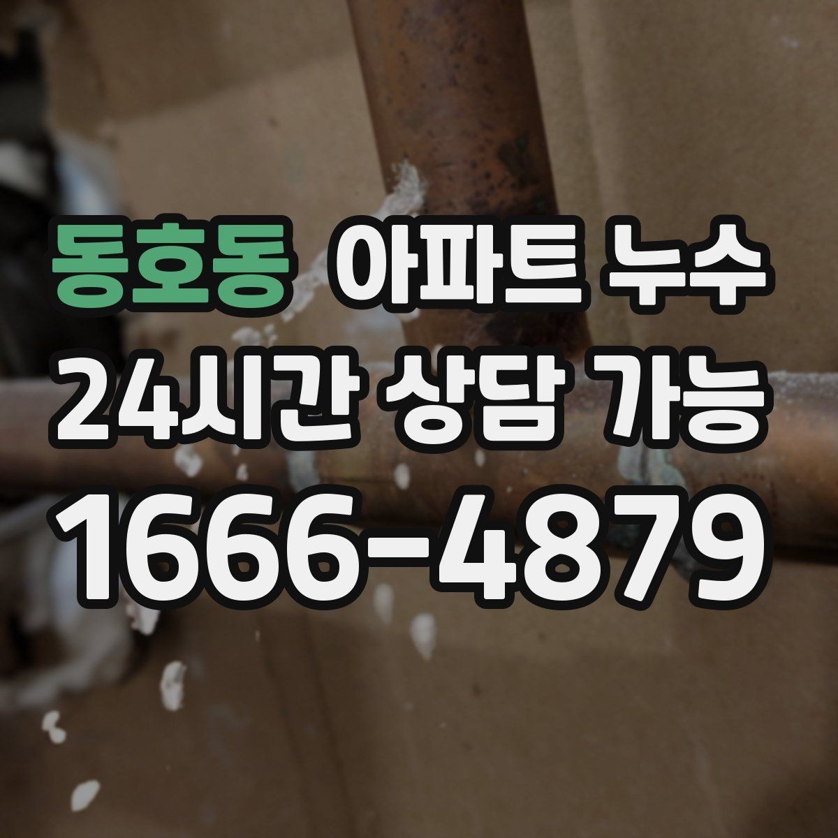 동호동 아파트 누수 상담할 때 꼭 말해야 할 증상 5가지