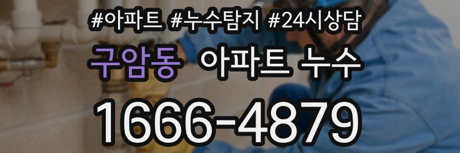 구암동 누수탐지