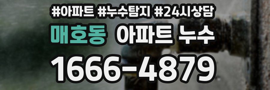 매호동 누수탐지