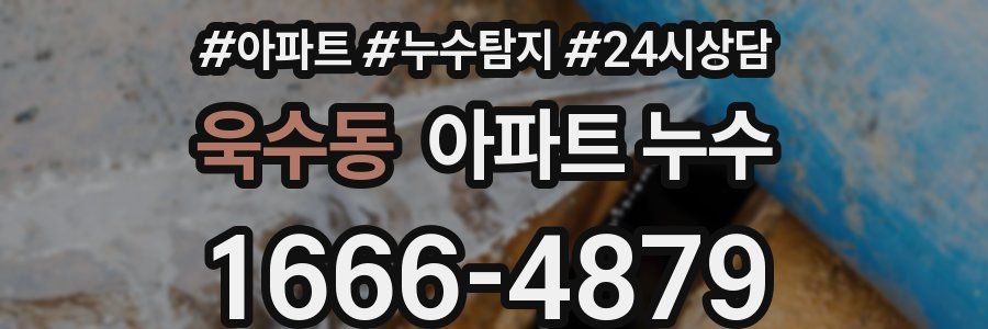 욱수동 누수탐지