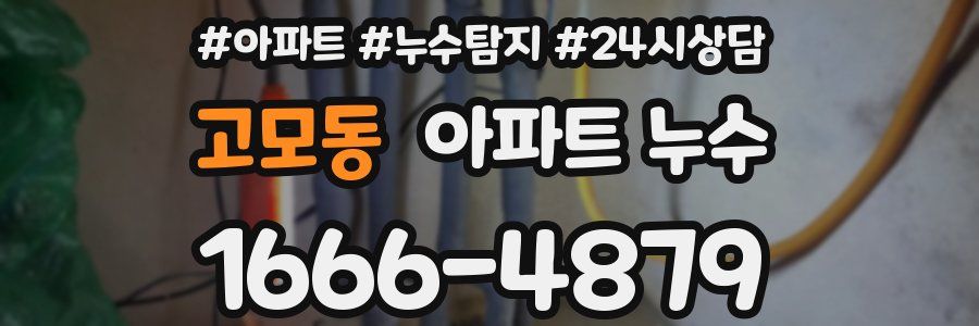 고모동 누수탐지