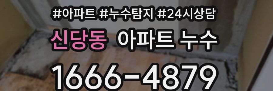 신당동 누수탐지