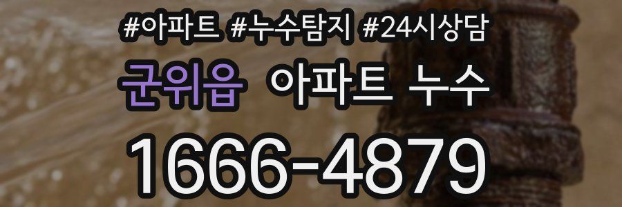 군위읍 누수탐지