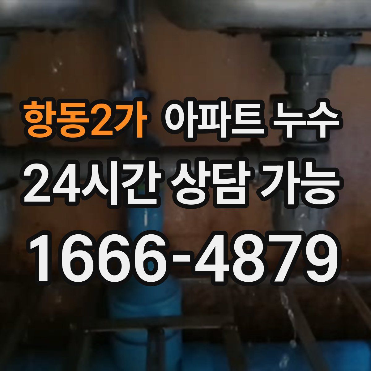 항동2가 아파트 누수탐지