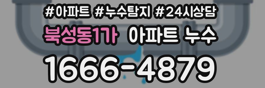 북성동1가 누수탐지