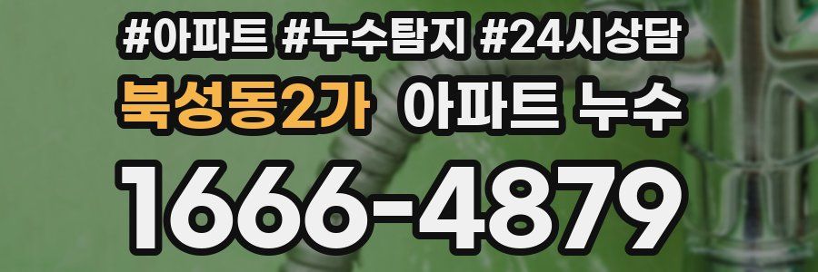 북성동2가 누수탐지