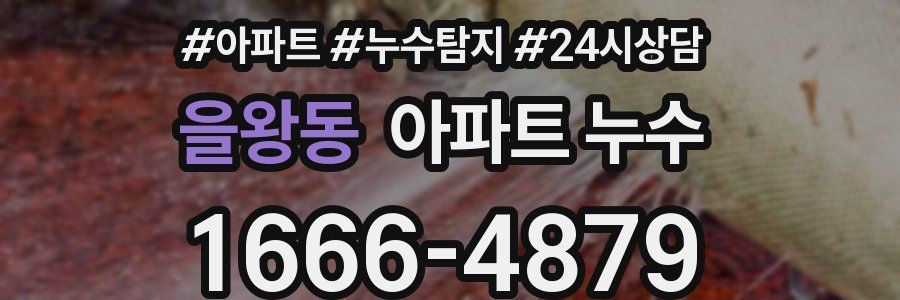 을왕동 누수탐지