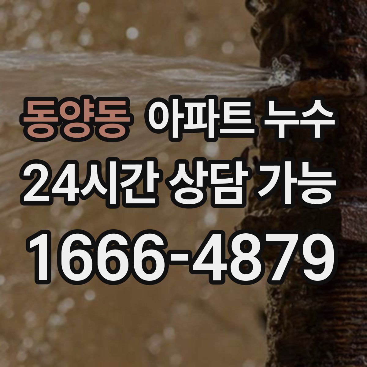 동양동 아파트 누수탐지