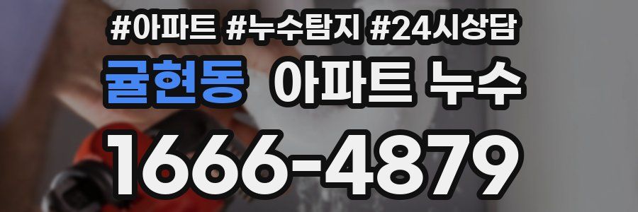 귤현동 누수탐지